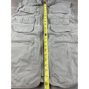 Banana Republic Men's L Hunting Safari Fishing Photography Tactical Cargo Vest